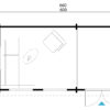Moderne Bordeaux 18 m² - Bilde 8