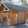 Lillehammer 22 m²+12m² hems + 9 m² terrasse