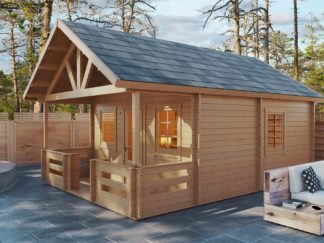 Lillehammer 22 m²+12m² hems + 9 m² terrasse