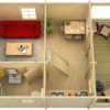 Lillehammer 22 m²+12m² hems + 9 m² terrasse - Bilde 3